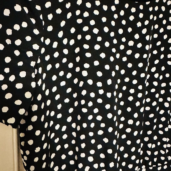 Vintage inspired Maggie London Polka Dot Maxi dress size 10 - Picture 2 of 3